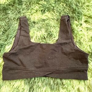 Old Navy Black grey Sports Bra Intimates & Sleepwear